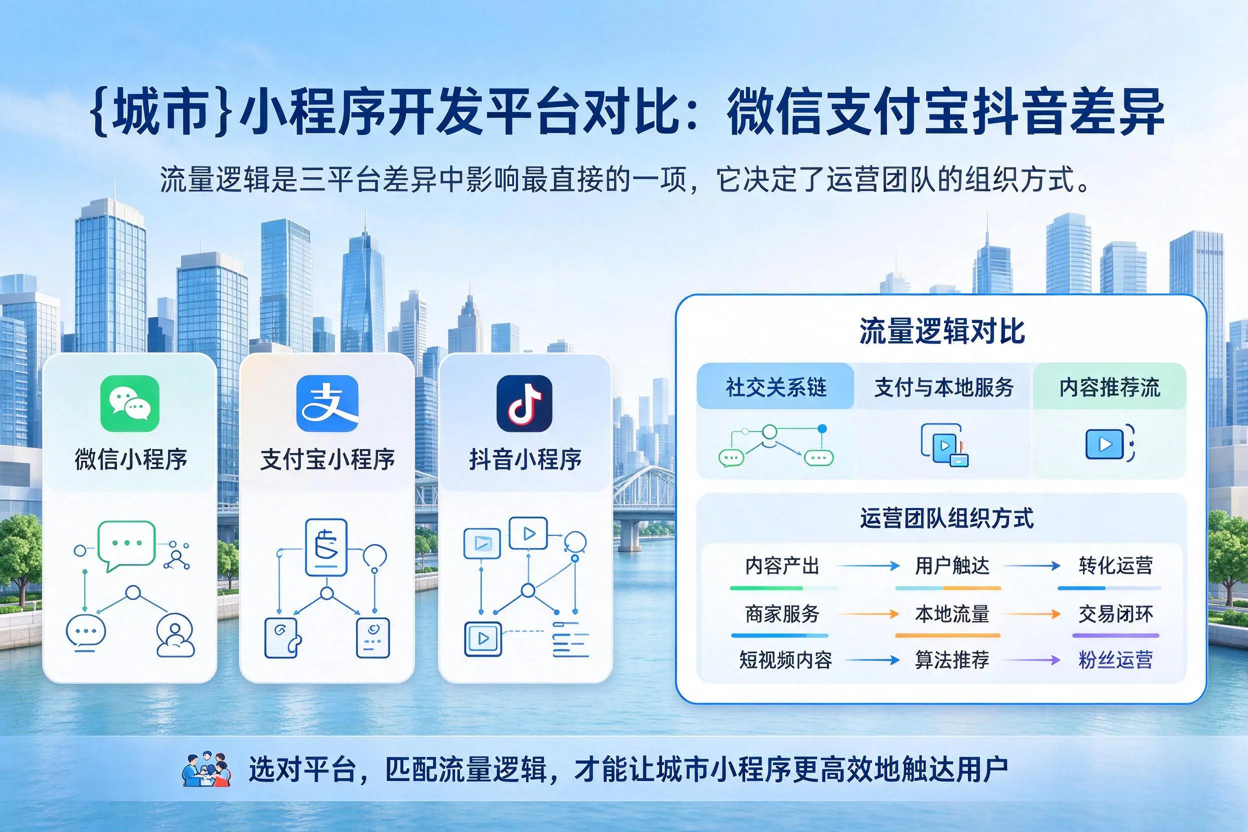 普洱小程序开发平台对比：微信支付宝抖音差异