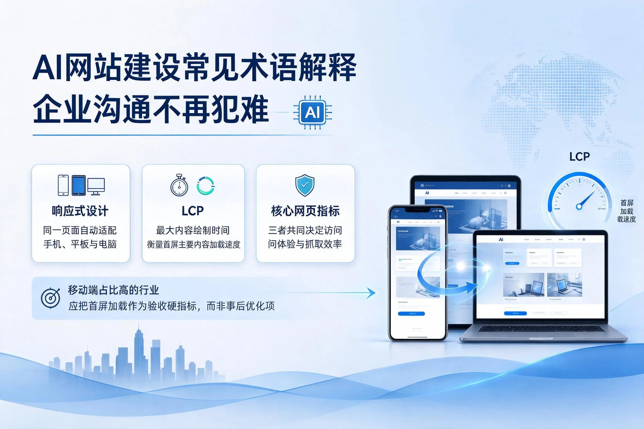 AI网站建设常见术语解释，普洱企业沟通不再犯难